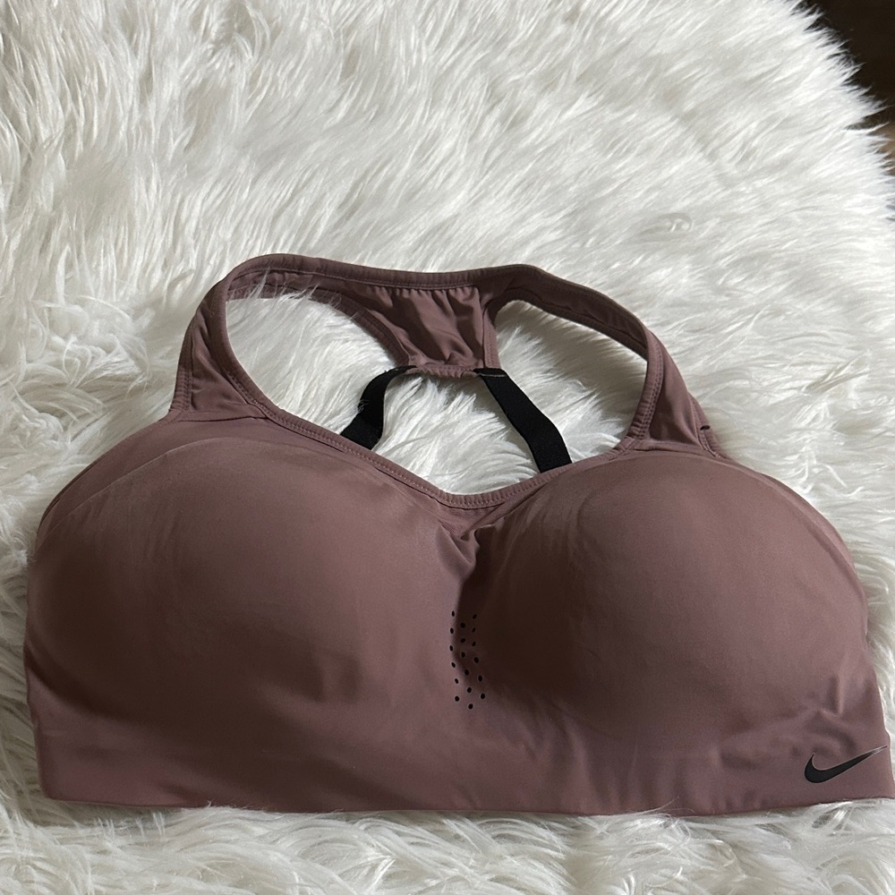 Nike Alpha Women's High-Support Padded Keyhole Women's Bra Sports Bra Size M - Picture 2 of 8